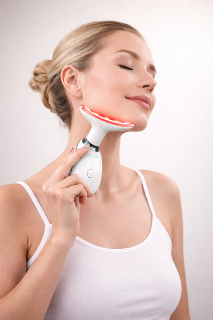 Masajeador facial LED